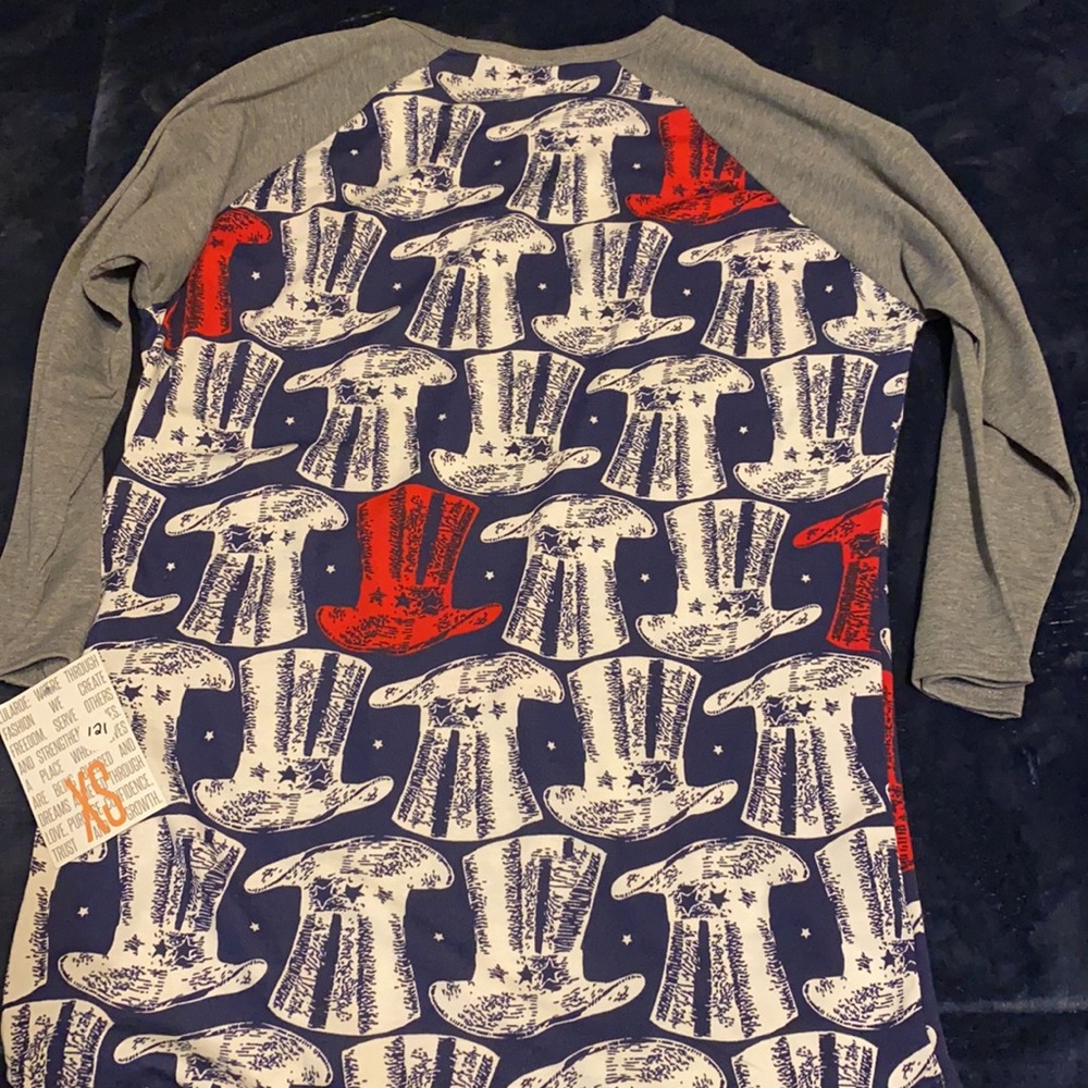 Lularoe Randy tee Americana - Picture 4 of 5